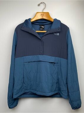 The North Face Mountain Sweatshirt Pullover Women’s Large Blue Hiking Gorpcore